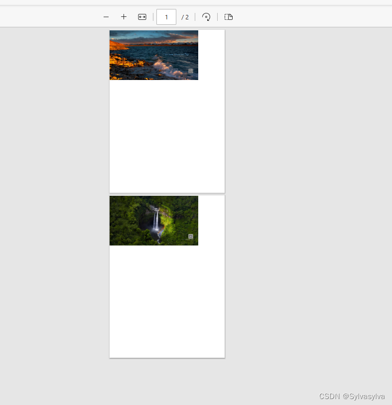 vue3使用jsPDF实现上传图片转pdf（可多图转多页pdf）