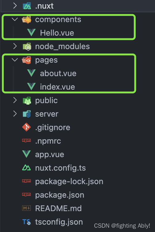 Nuxt3_1_路由+页面+组件+资源+样式 使用及实例