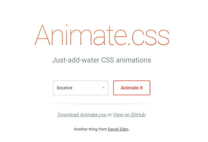 可能是最全的前端动效库汇总